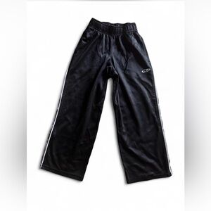 C9 Champion Boys Mesh Track Pants Black Silver Stripe S (6/7)